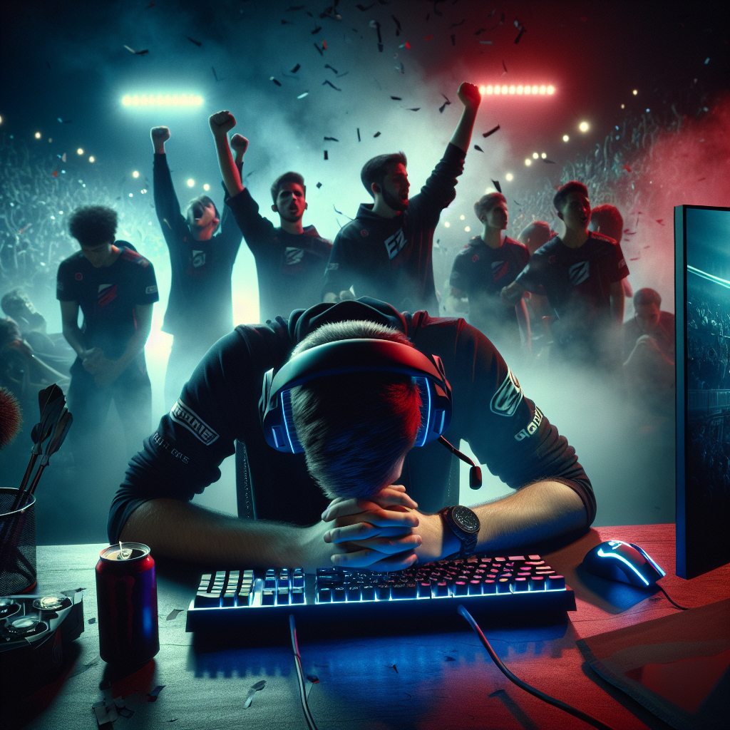 Astralis beat FaZe 2-0 in Cluj, dejected esports players on stage